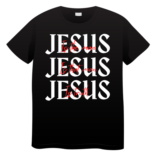 JESUS "is the man" JESUS "is that man" Jesus "is truth